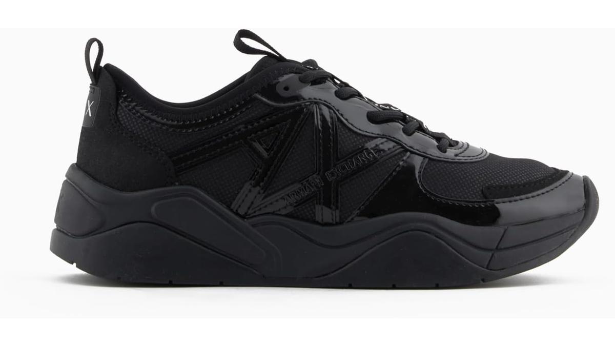 Armani Exchange Sneakers Bianche Lacci