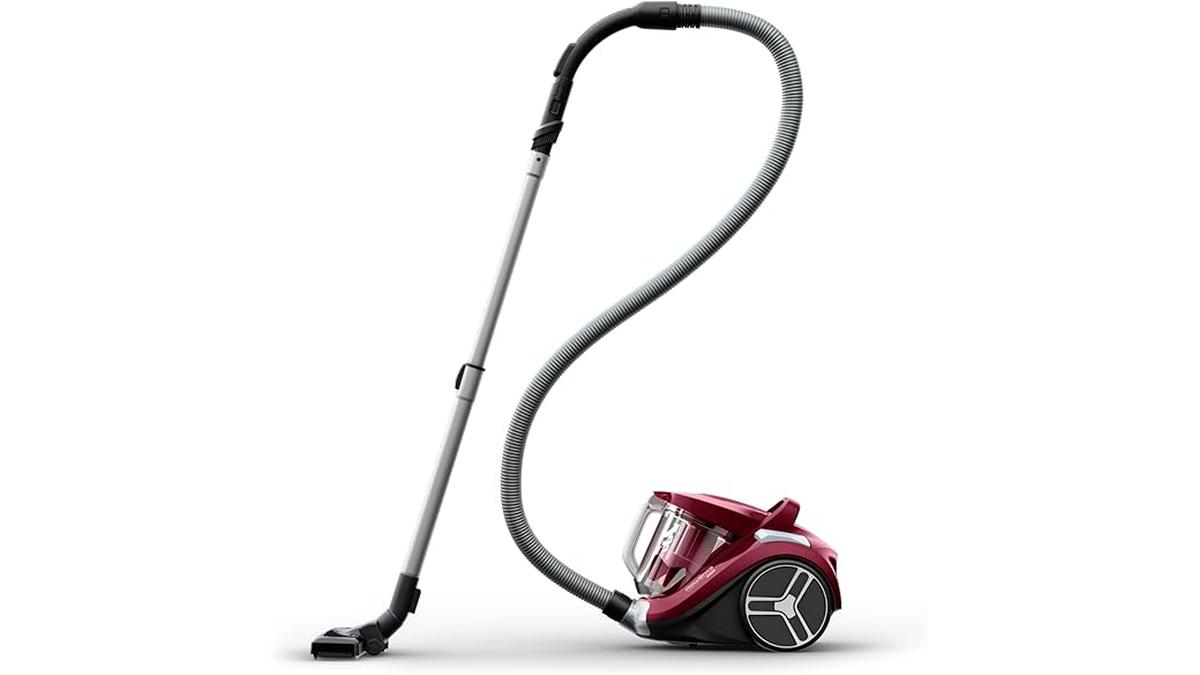 Aspirapolvere Rowenta Compact Power XXL 900W Senza Sacco 2.5L Filtraggio 3 Livelli Accessori Inclusi