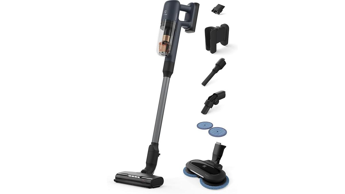 Aspirapolvere Senza Filo Electrolux Ultimate 700 40min Massima Aspirazione PowerPro Mop