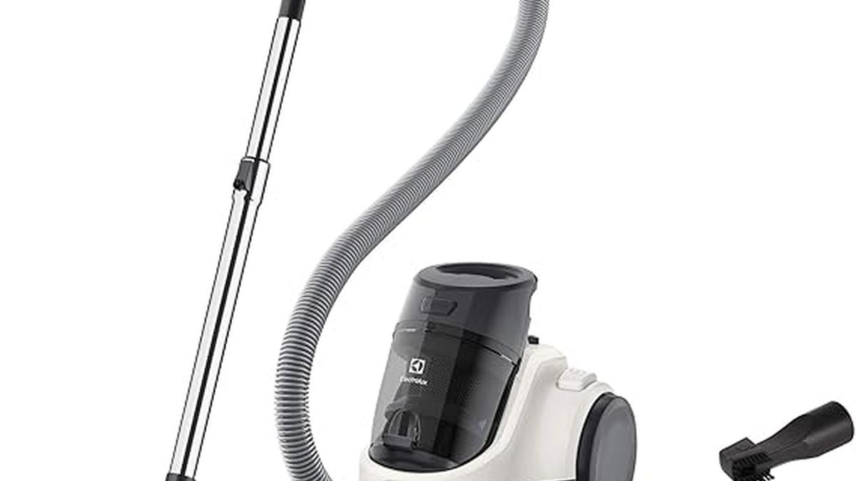 Aspirapolvere Senza Sacco Electrolux EASE C4 700W Potenza Regolabile Filtro Lavabile 1.8L Bianco