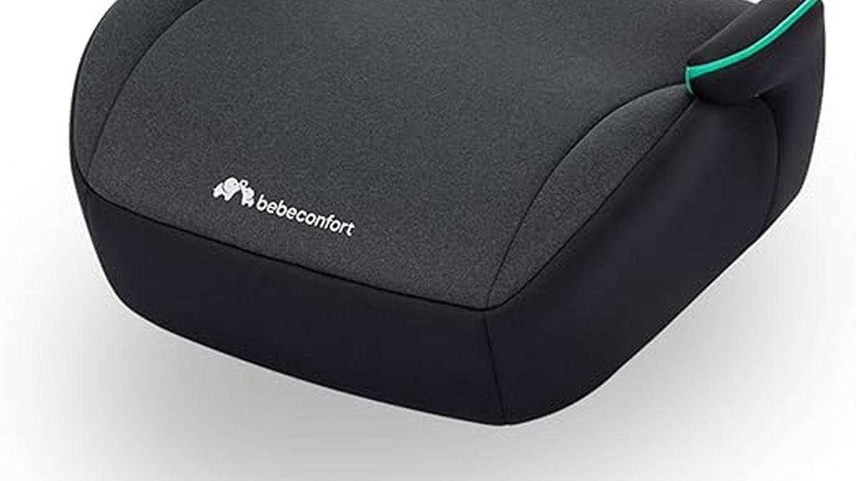 Bebeconfort Manga i-Safe Rialzo Auto Bambini 6-12 Anni Compatto Leggero Nero