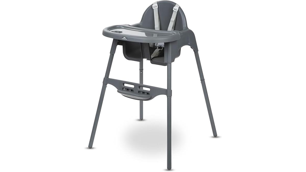 Bebeconfort Meely Seggiolone Portatile 2 in 1 Evolutivo Leggero Dark Grey