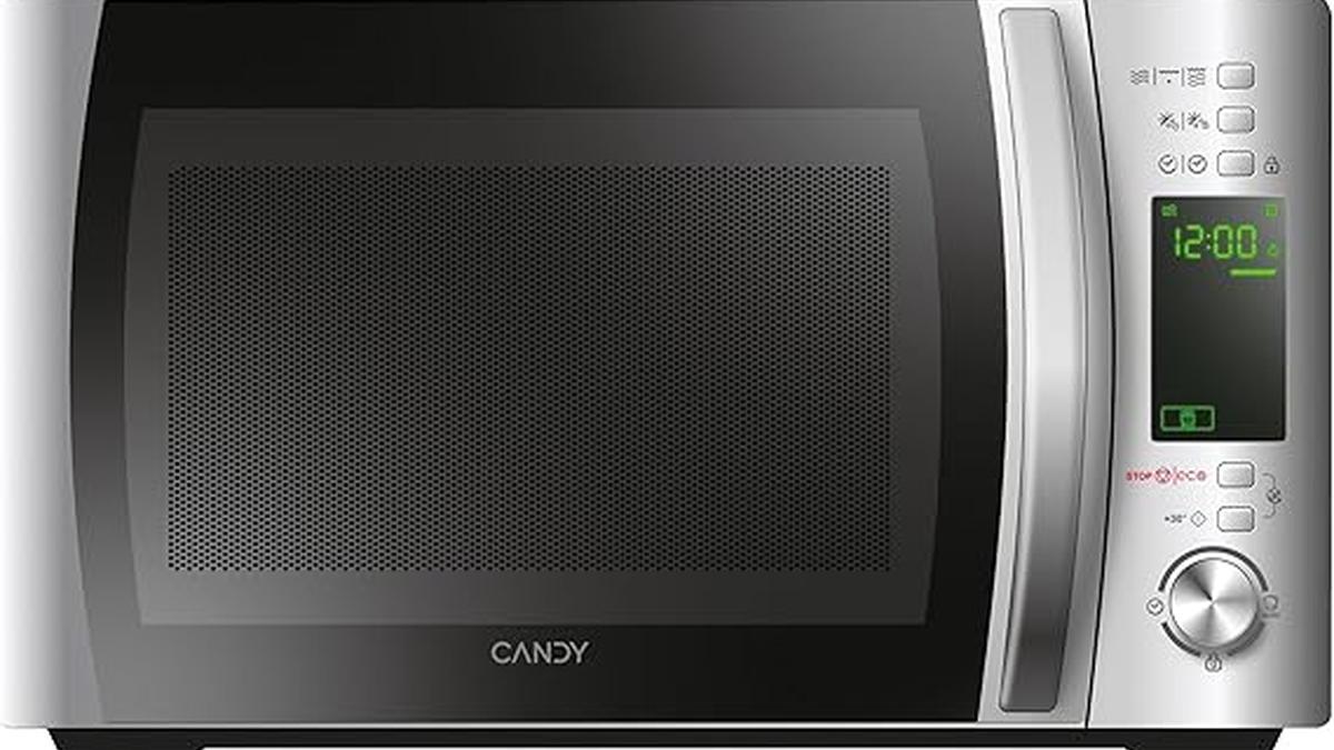 Candy COOKinAPP Microonde Grill 20L 700W 40 Programmi App Simply-Fi Argento CMXG20DS