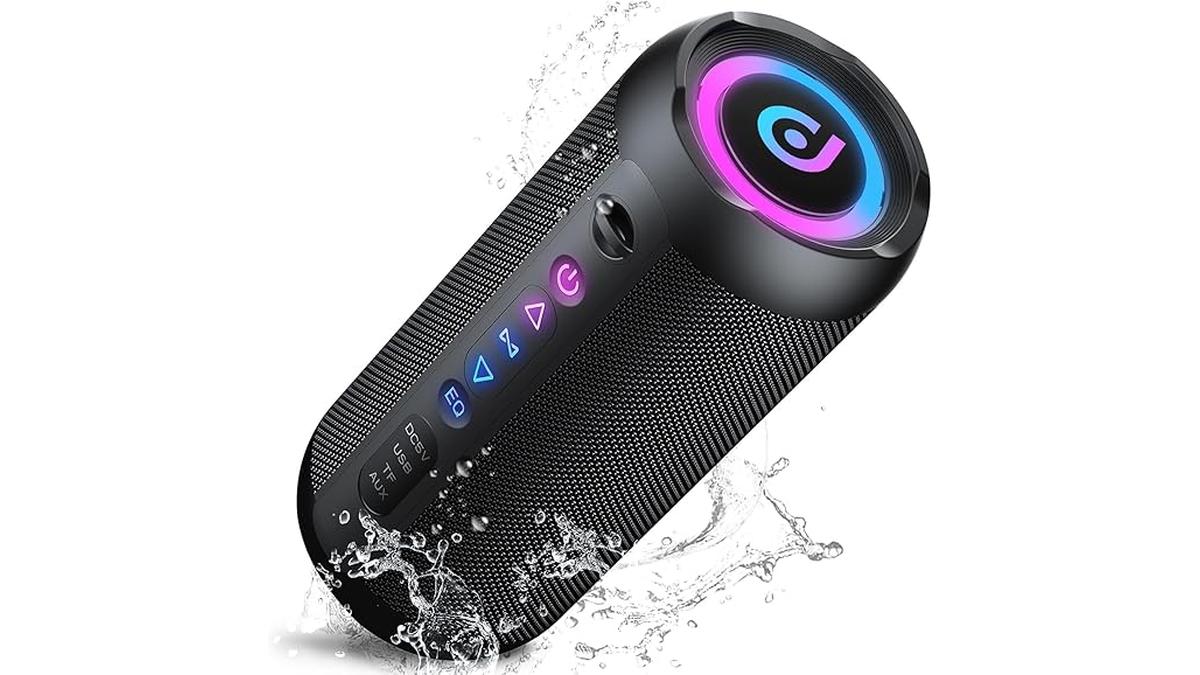 Cassa Bluetooth Portatile 30W Altoparlante Impermeabile RGB 30 Ore Autonomia TWS Nero