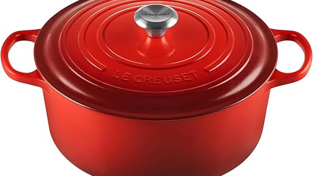 Cocotte Le Creuset Ghisa Vetrificata Ciliegia 30cm 21177300602430
