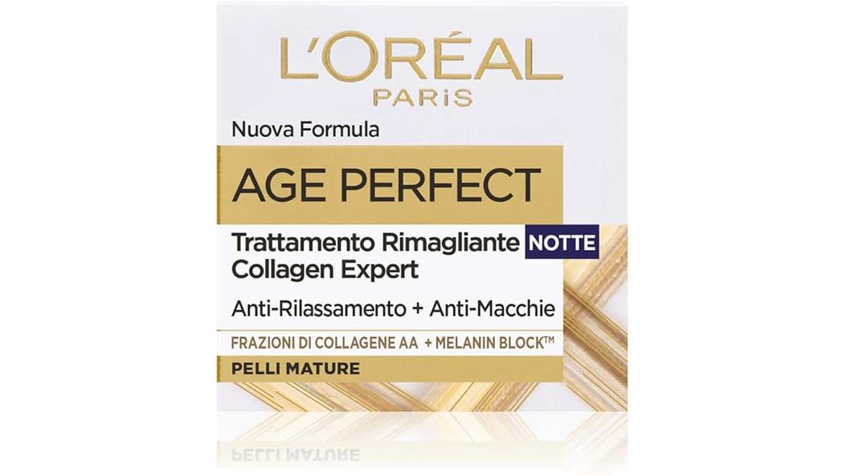 Crema Notte Anti-Età Viso L’Oréal Paris Age Perfect Collagen Expert 50 ml