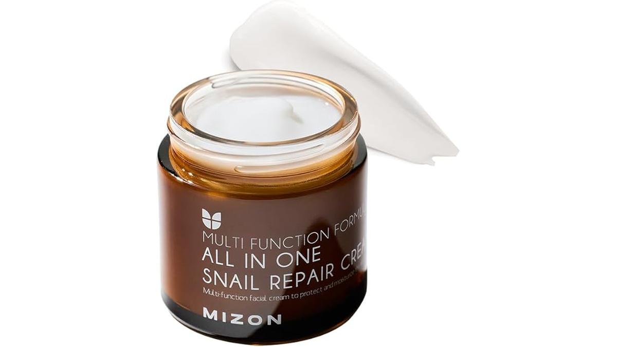 Crema riparatrice viso bava di lumaca Mizon 75g idratante anti-rughe