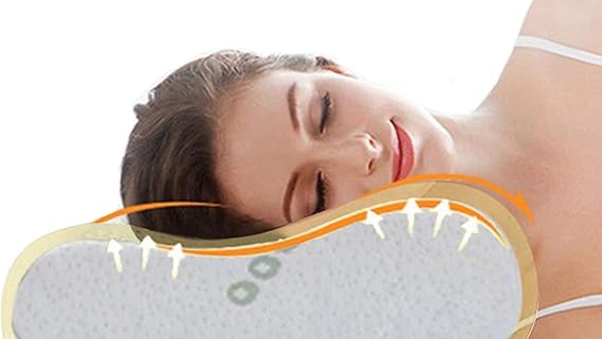 Cuscino Cervicale Ergonomico 2026 Antirussamento Traspirante Bamboo Lavabile