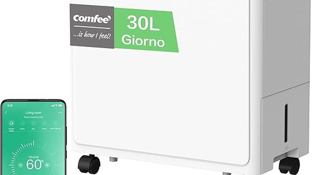 Deumidificatore COMFEE 30L Smart App 73㎡ Doppio Drenaggio