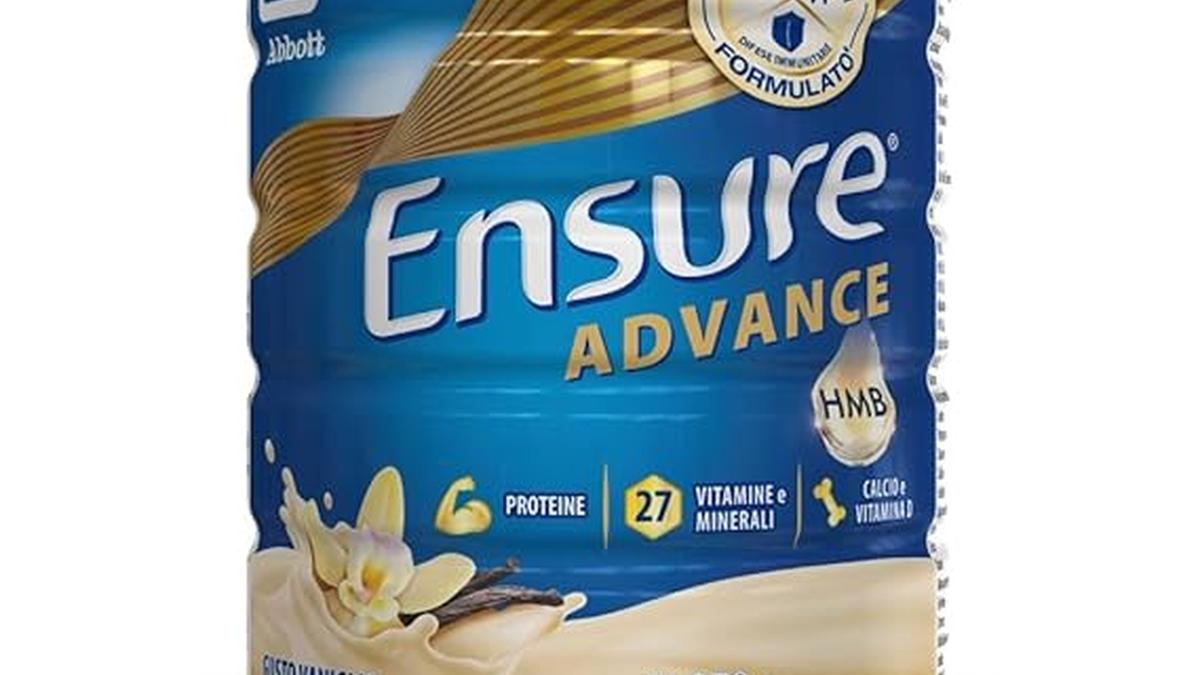 Ensure Advance Proteine in Polvere 850g 27 Vitamine Minerali Gusto Vaniglia