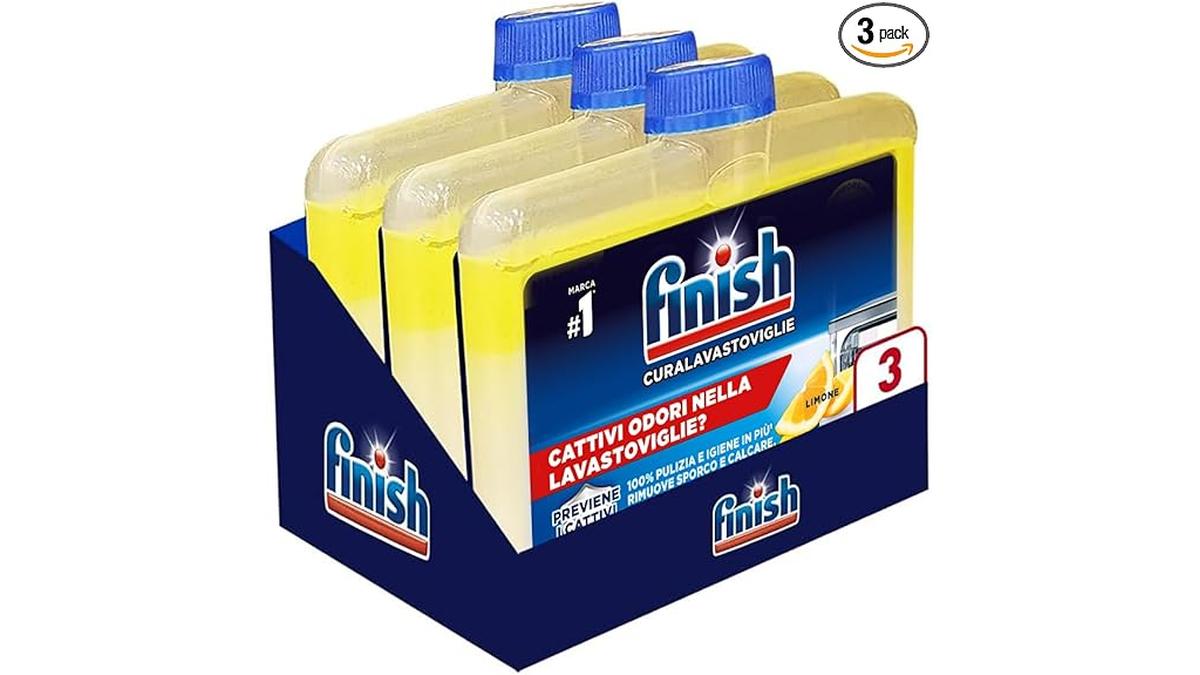 Finish Curalavastoviglie Lemon 3x250ml