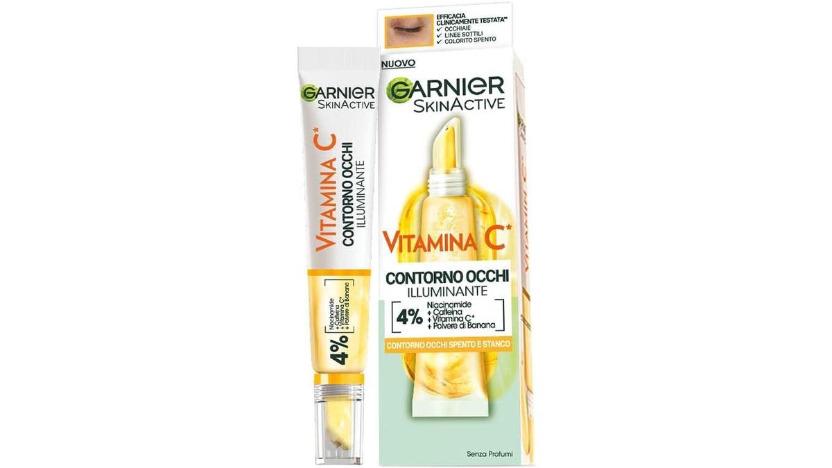 Garnier SkinActive Contorno Occhi Vitamina C Antirughe 15 ml