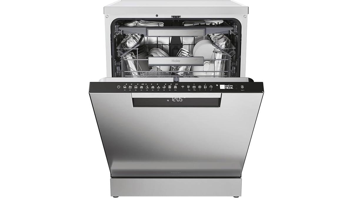 Haier I-Pro Shine Serie 3 Lavastoviglie 60cm 15 Coperti Classe C Inox Flex Zone App hOn