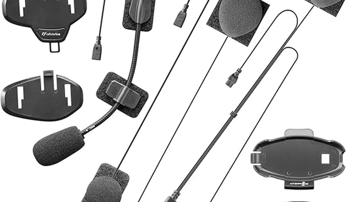 Interphone Audio Kit 40mm Stereo Speaker Professionali Ricambio Alta Fedeltà