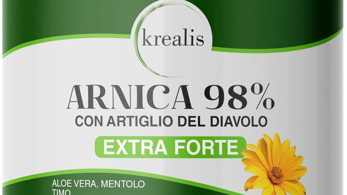 “KREALIS Arnica Gel 500ml Extra Forte per Cavalli e Umani con Artiglio del Diavolo Made in Italy”