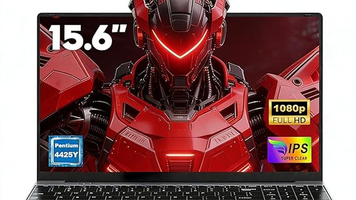 Laptop 15.6 Pollici 4425Y 16GB RAM 512GB SSD Win11 Pro FHD 1920×1080 WiFi5 BT4.2 Adatto a Studenti e Lavoro