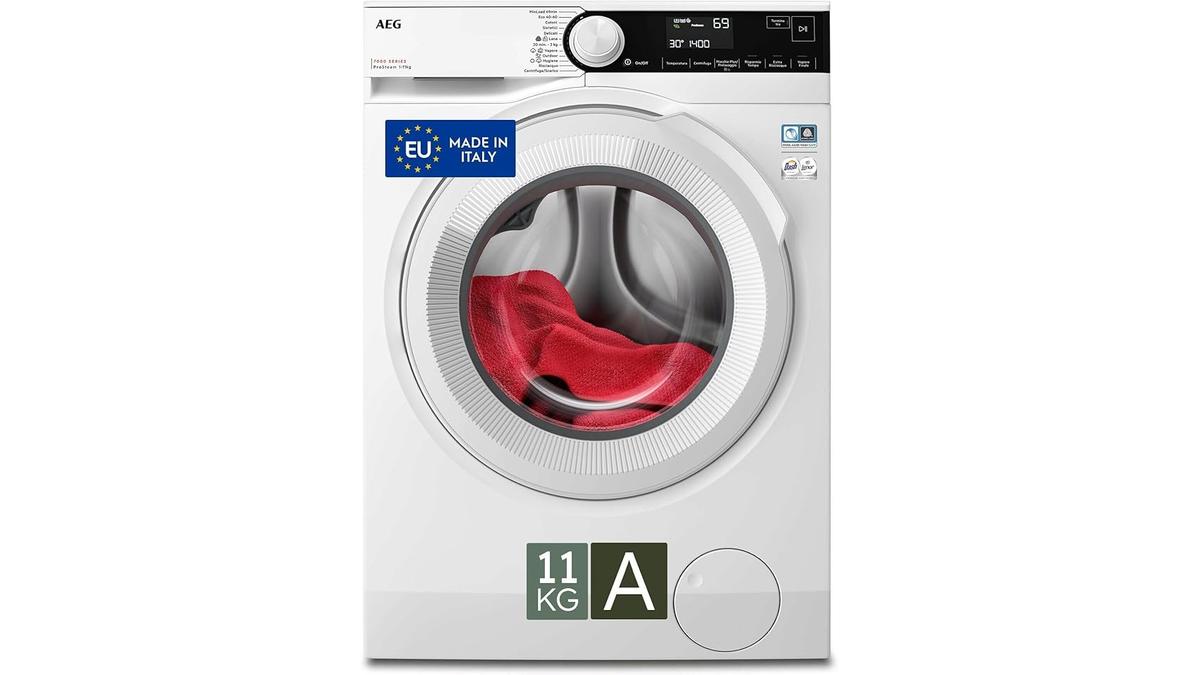 Lavatrice AEG ProSteam 7000 11Kg A Classe Vapore Refresh Bianca