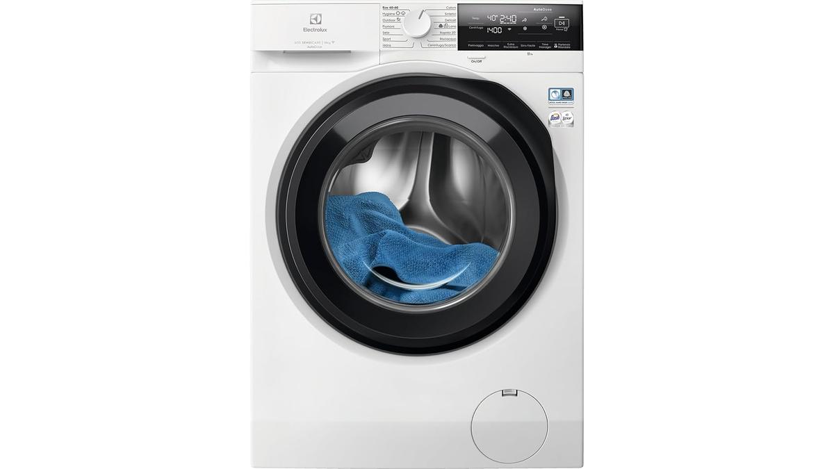 Lavatrice Electrolux EW6F310GQ 10kg SensiCare Eco Wi-Fi 1351 giri A+++