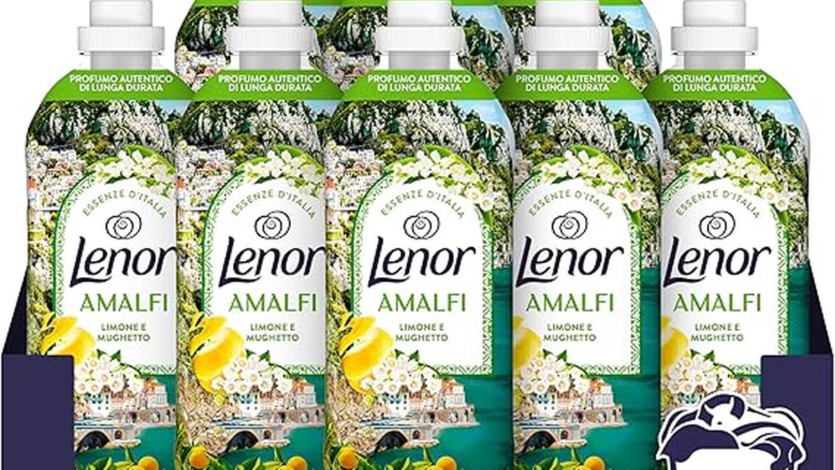 Lenor Ammorbidente Concentrato Amalfi Limone Mughetto 440 Lavaggi 8×55