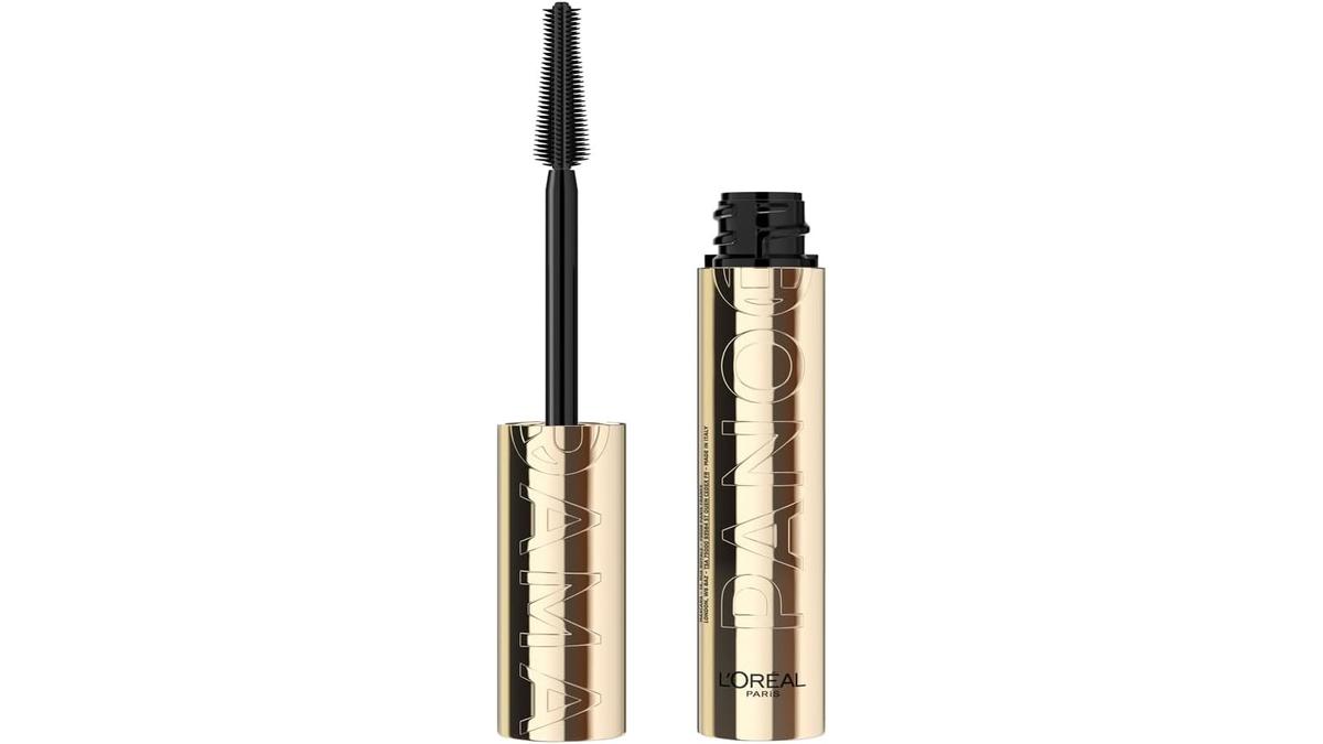 Mascara Volumizzante Ciglia a Ventaglio L’Oréal Paris Nero 5% Stretchflex per Occhi Sensibili