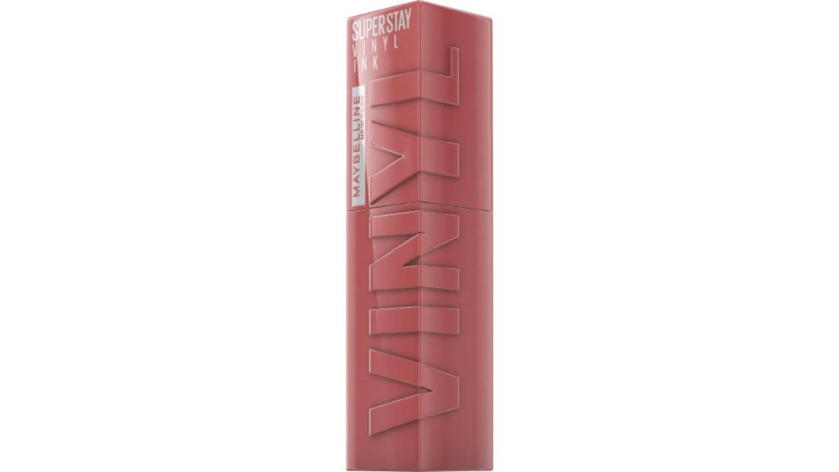 Maybelline Superstay Vinyl Ink Tinta Labbra 16H Finish Luminoso Vegan 35 Cheeky