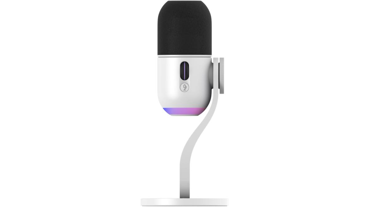 Microfono Logitech G Yeti GX RGB USB per Gaming Streaming Bianco