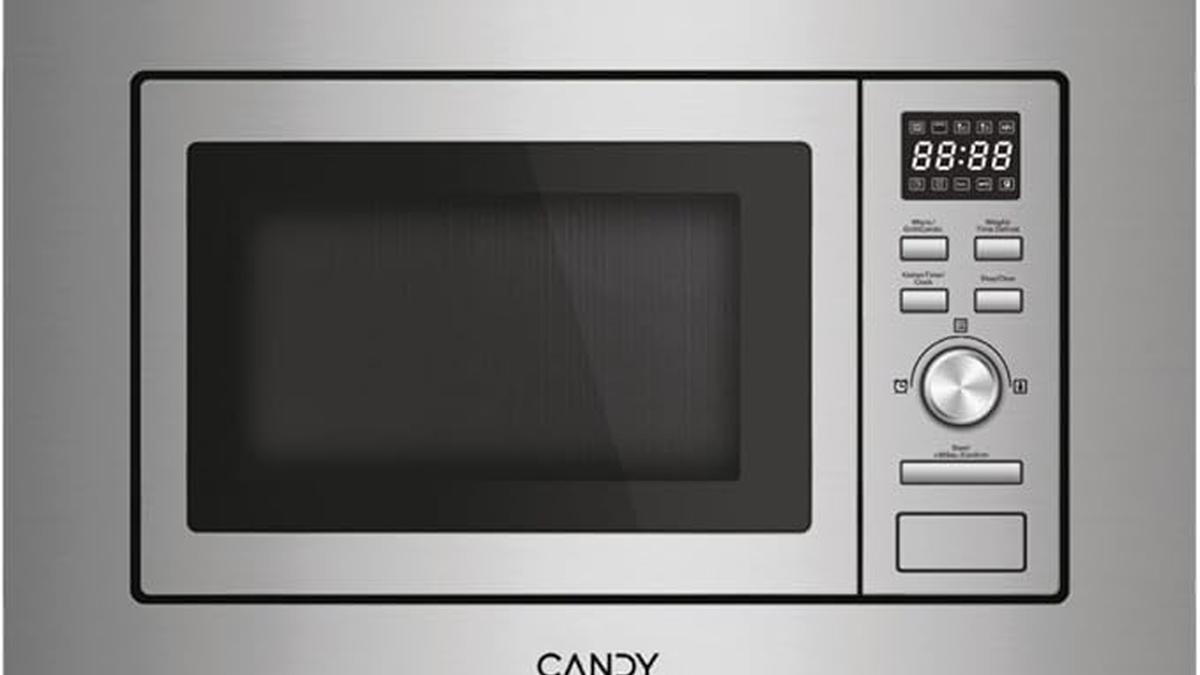 Microonde Candy Wave 600 20L 7 Programmi Grill Acciaio Inox