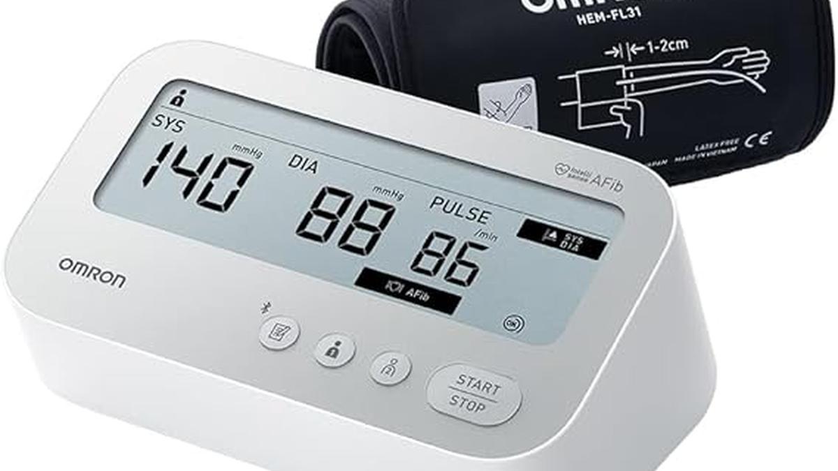 OMRON X4 Connect Misuratore Pressione Arteriosa Fibrillazione Atriale