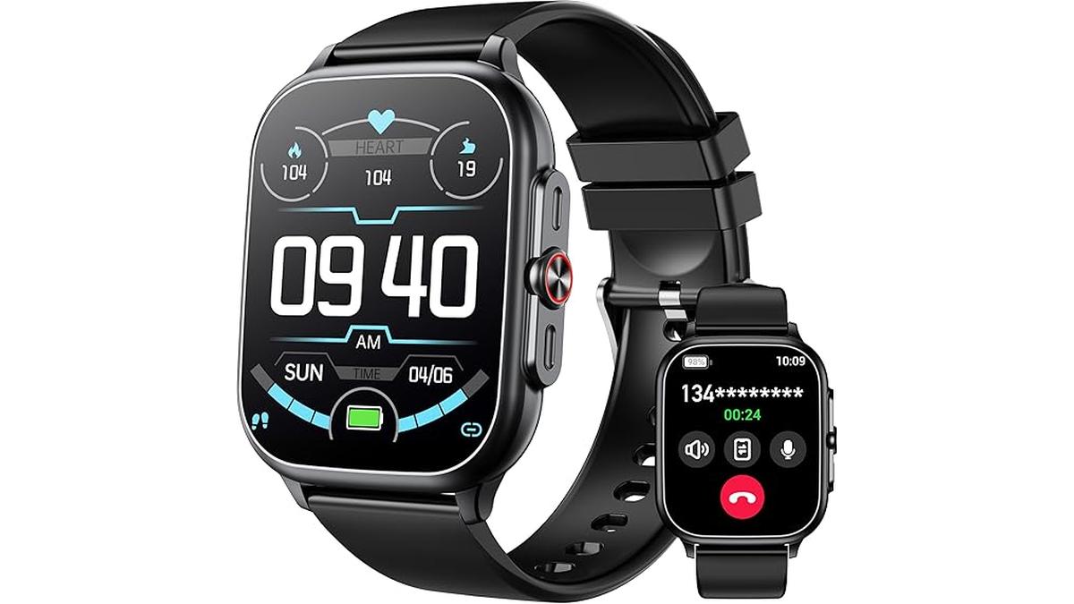 OUKITEL Smartwatch 1.91″ HD Chiamate Fitness Tracker iOS Android