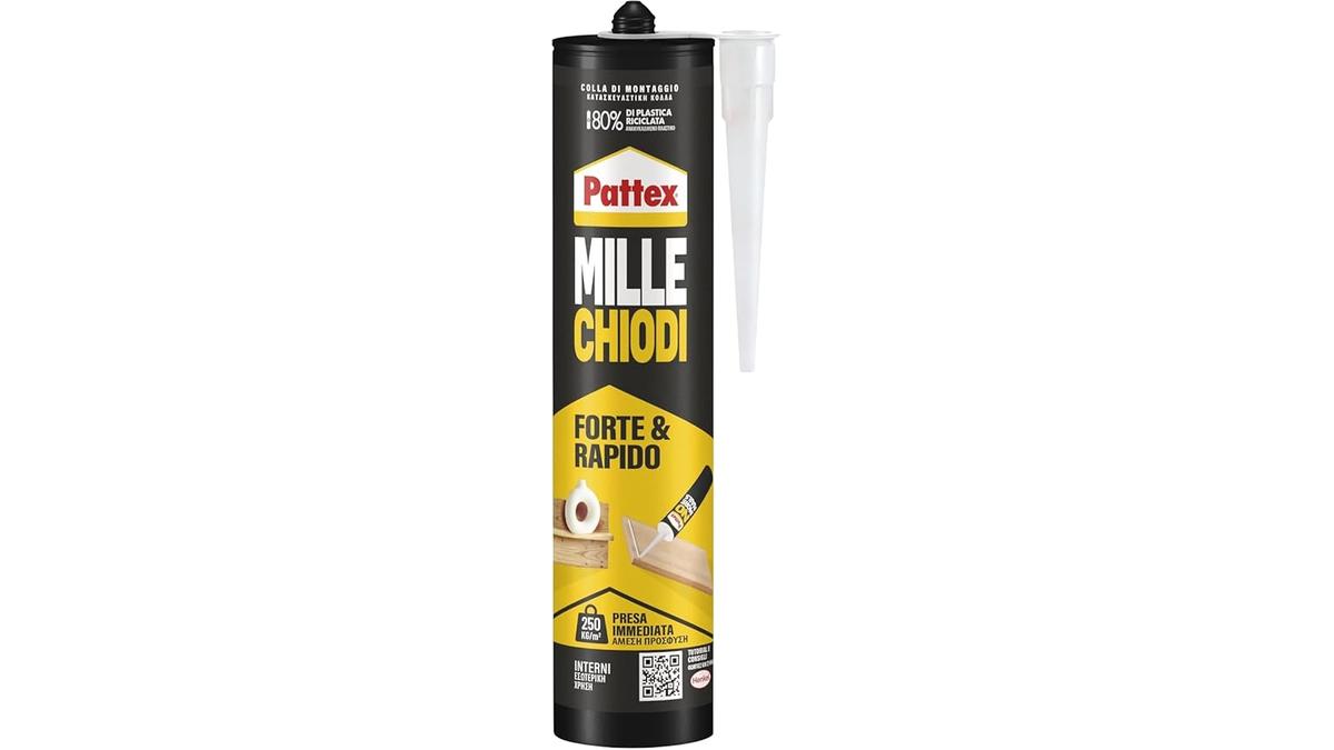 Pattex Millechiodi Adesivo Forte Rapido 400g