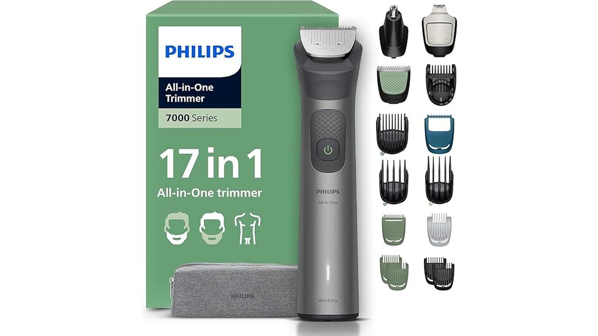 Philips Multigroom 7000 17in1 Rifinitore Barba Capelli Corpo MG7961/15