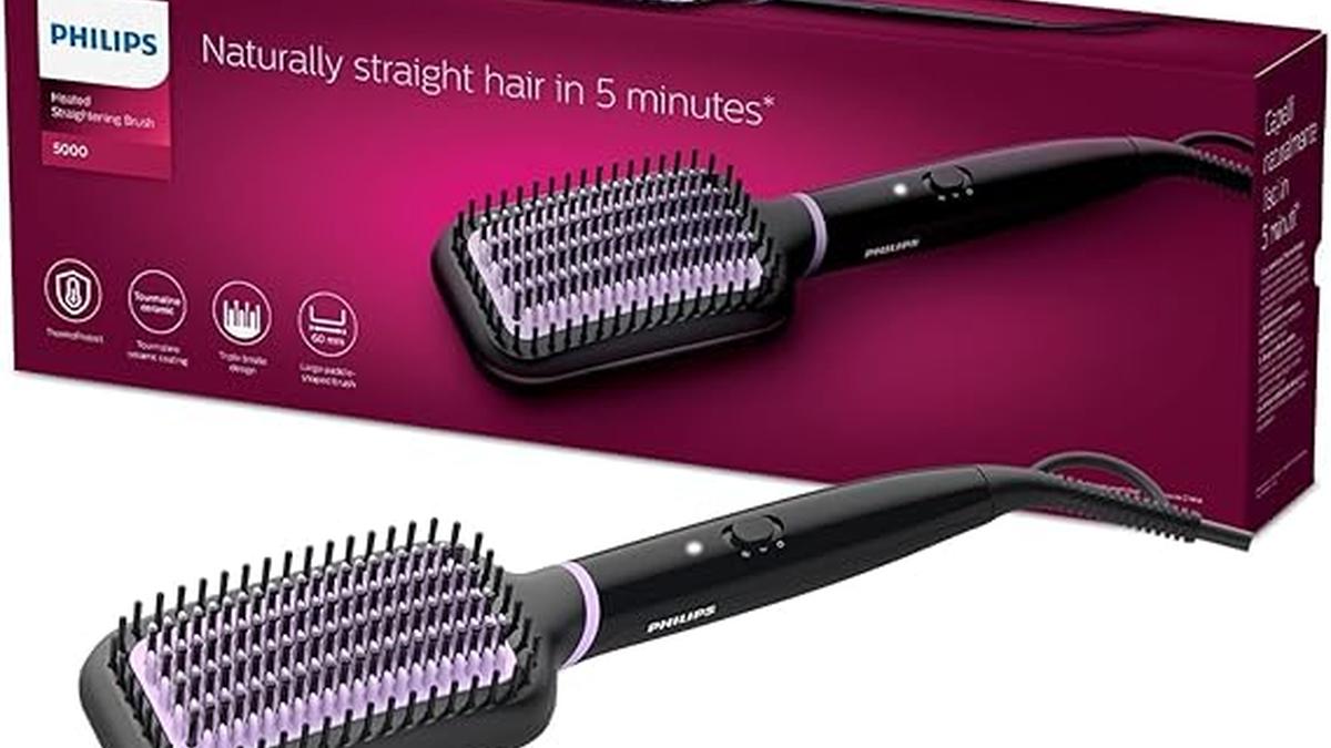 Philips StyleCare BHH880 Spazzola Lisciante Riscaldata