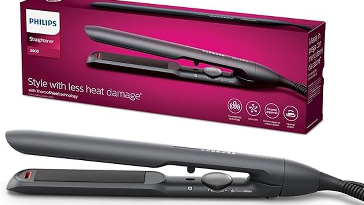 Piastra capelli Philips BHS510/00 tecnologia termoprotettiva nera