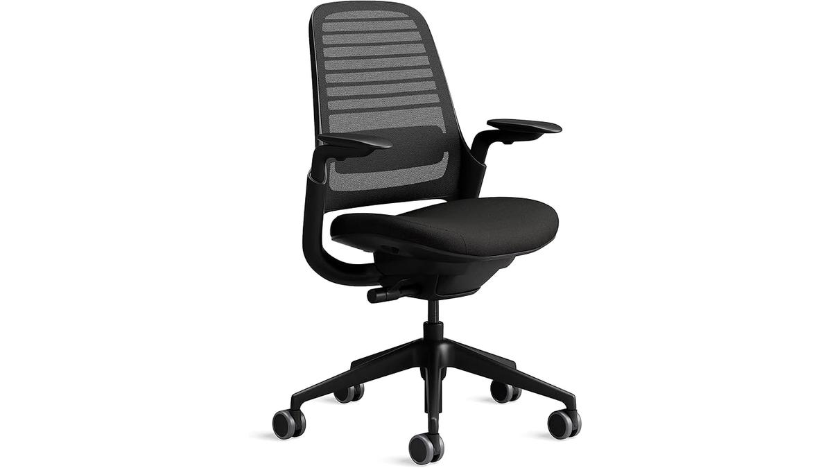 Sedia Ergonomica Steelcase Series 1 Lombare LiveBack Braccioli 4D Onyx Europa