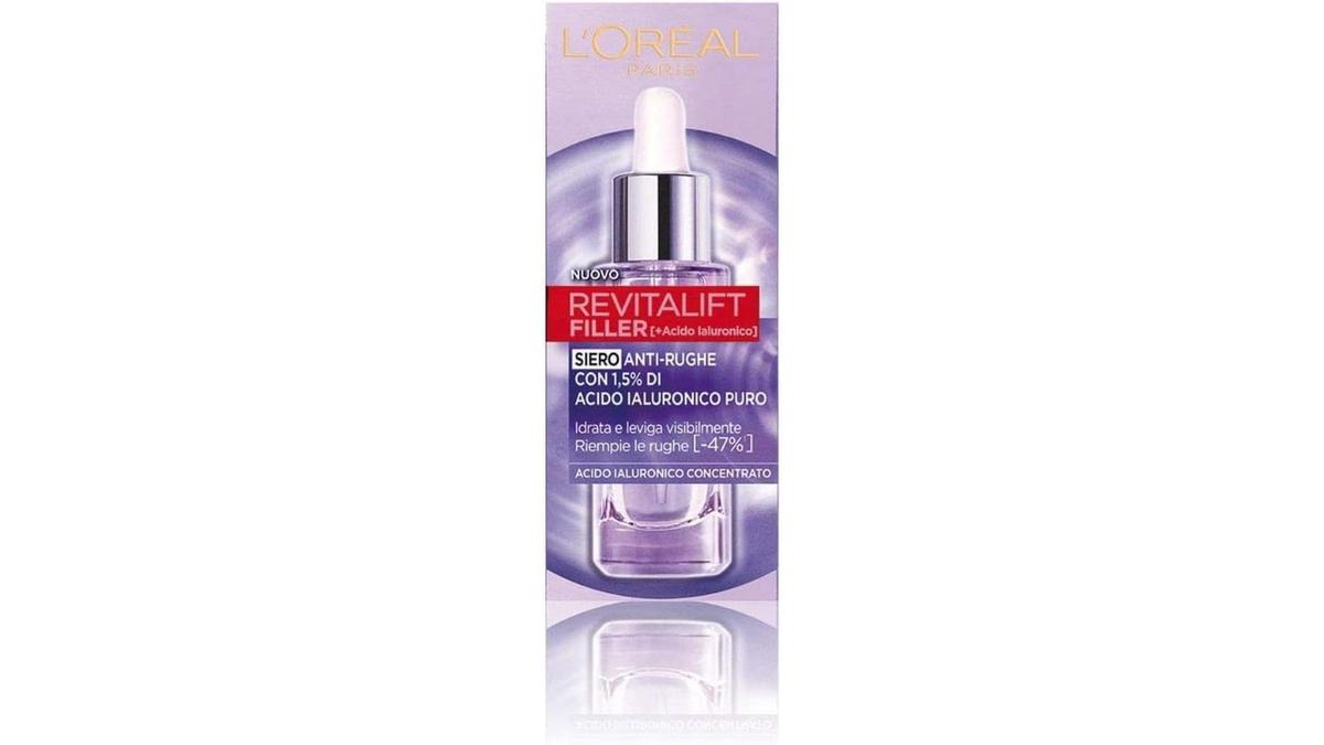 Siero Viso Revitalift Filler L’Oréal Paris Acido Ialuronico 1.5% 30ml