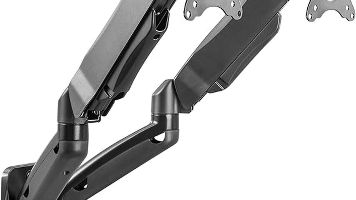 Supporto Muro Girevole Inclinabile 2 Monitor 17-32 Pollici VESA 100×100