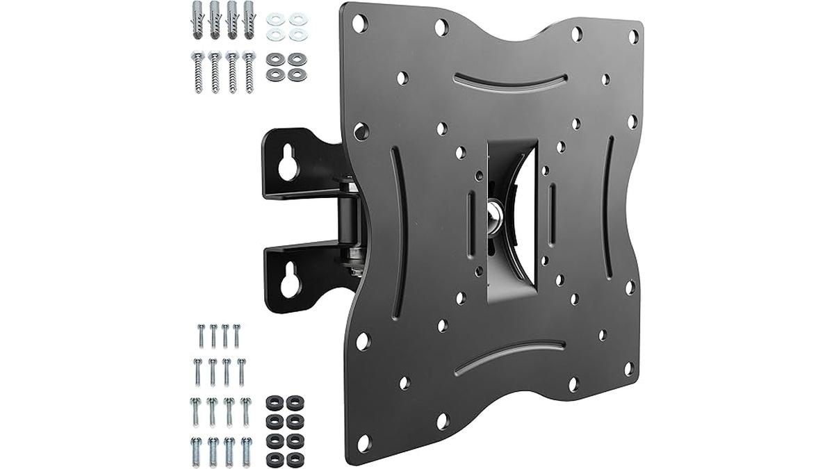 Supporto TV parete girevole inclinabile 13-32″ universale VESA 50-200 mm