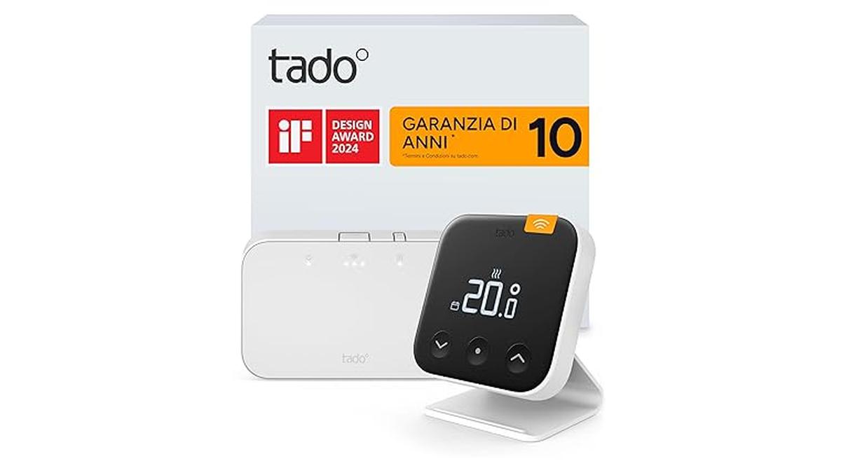 Tado Termostato X Intelligente Kit Base Controllo App Smart Speaker