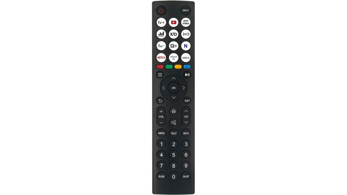Telecomando Compatibile Hisense 40 Pollici TV Smart FHD Modelli 32E4KT 40E4KT 40A4KTUK 32A4KTUK 40A4K Senza Voce