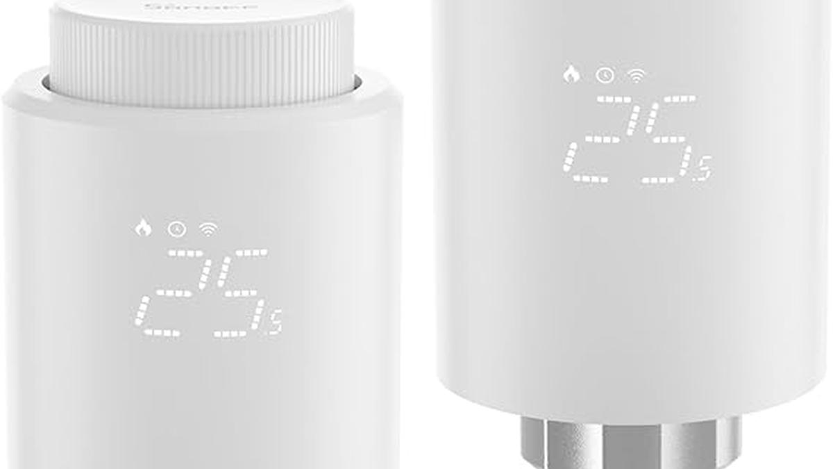 Termostato Radiatore SONOFF TRVZB Smart Zigbee 3.0 Alexa Home Assistant 2 Pezzi