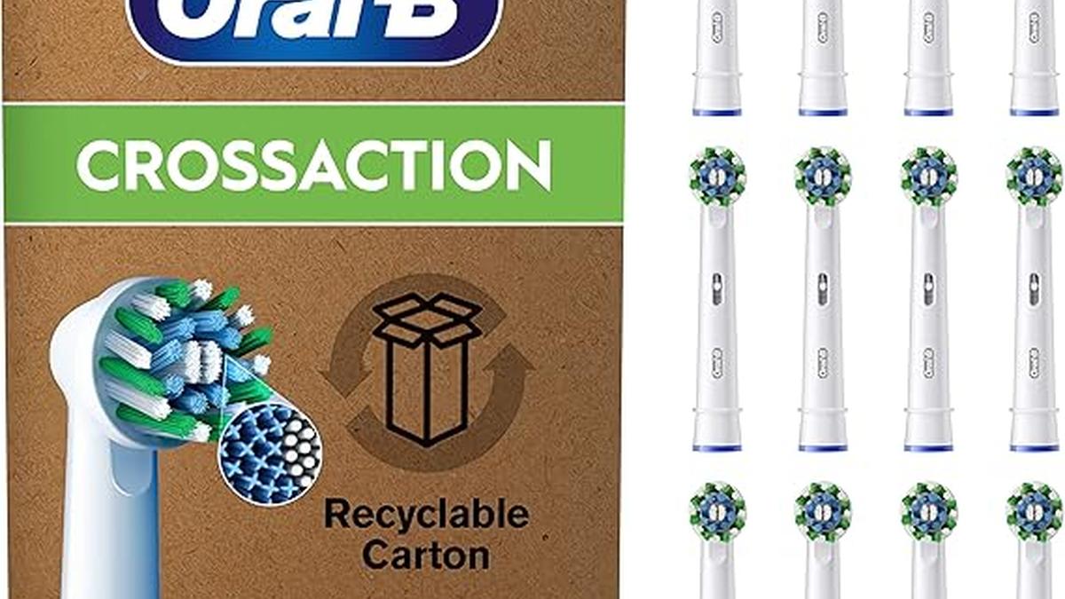 Testine Ricambio Oral-B Pro Cross Action 12 pezzi Confezione Buca Lettere