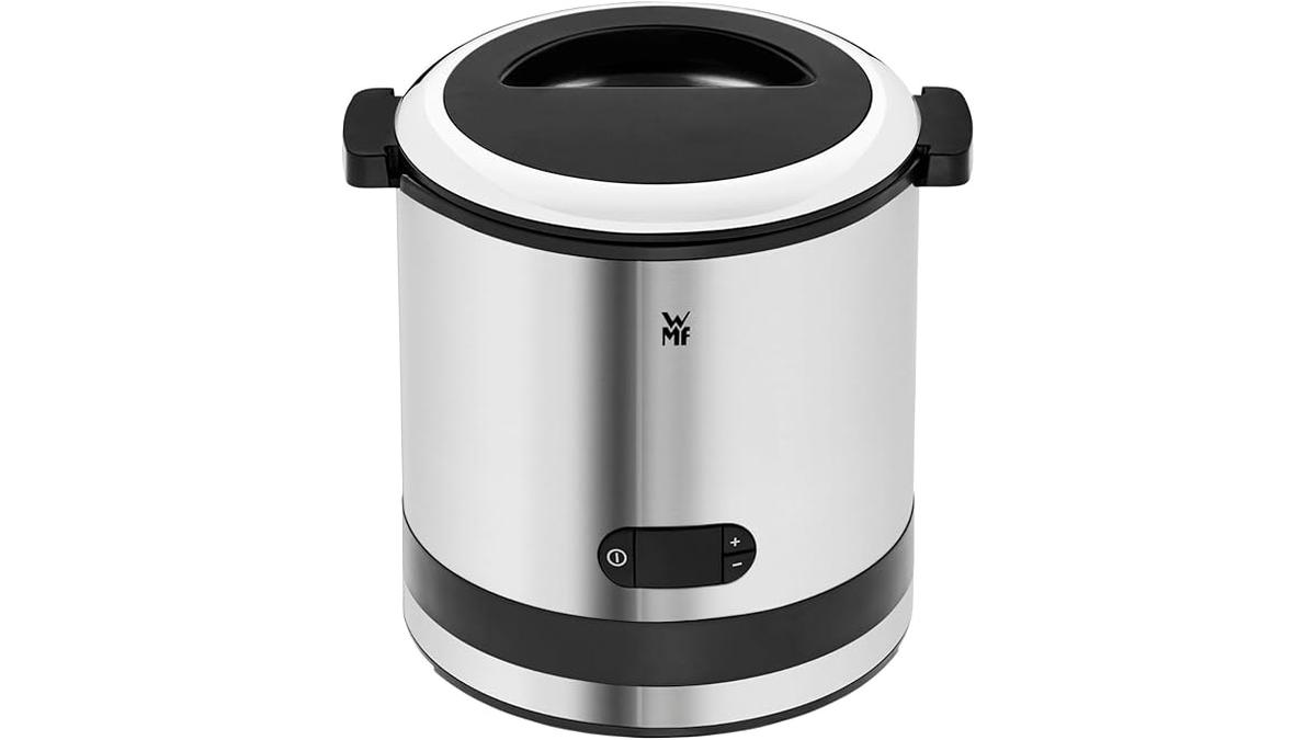 WMF Gelatiera 3 in 1 in Acciaio Inox 300ml per Gelato Frozen Yoghurt e Sorbetto