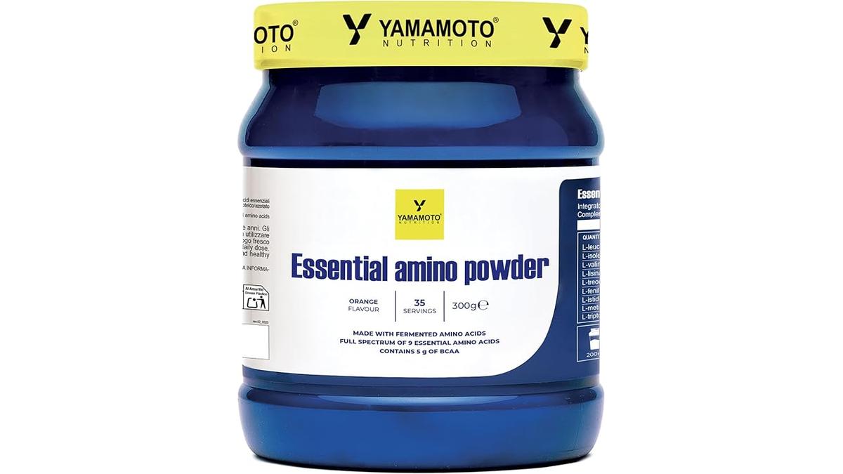 YAMAMOTO NUTRITION EAA BCAA 300g Polvere Arancia Sviluppo Muscolare