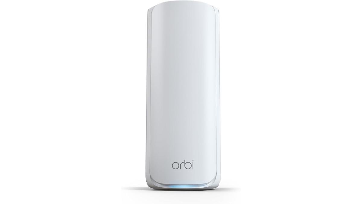 Satellite Orbi Mesh WiFi 7 quad band NETGEAR RBE770 compatibile con RBE772 e RBE773 copertura 180 m² porta Internet 2.5 Gig BE11000 802.11be