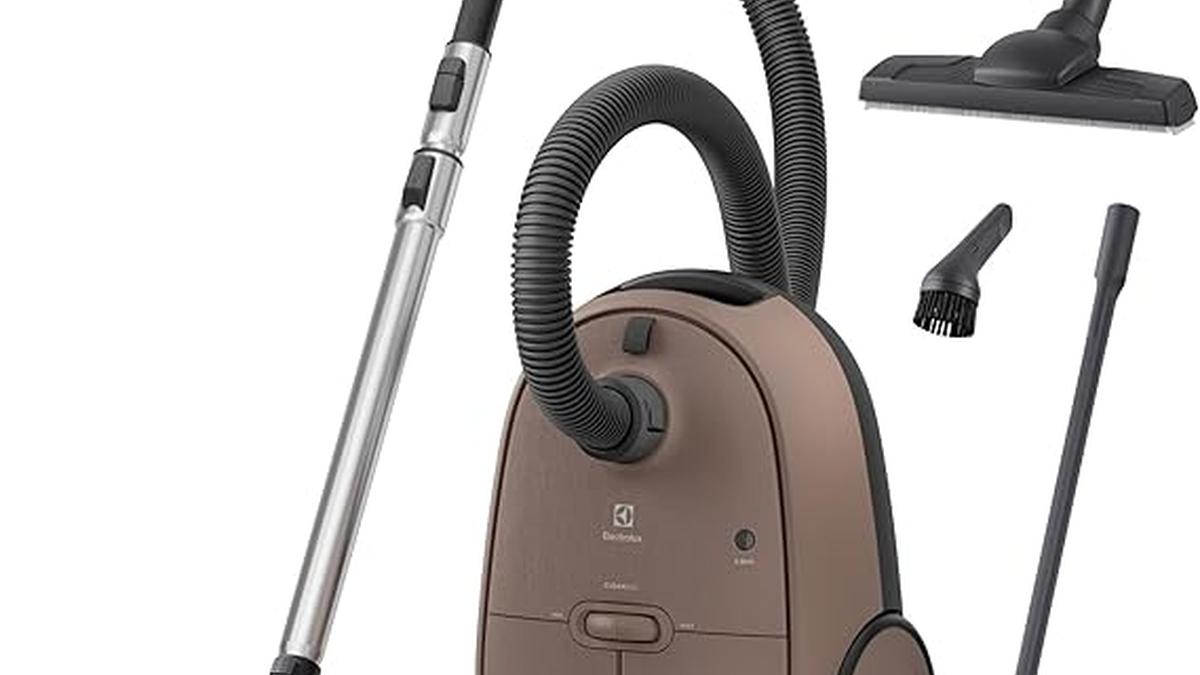 Aspirapolvere Electrolux EB61C3WBL 750W Filtrazione Elevata 3.5L Sacco Silenzioso Marrone Noce