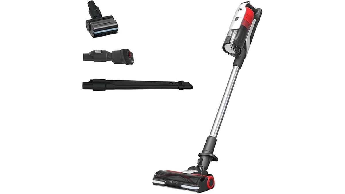 Aspirapolvere Hoover Edizione Speciale Animali 30 Minuti Potente Spazzola Anti-Inestricamento LED 5 Anni Garanzia HF916BF