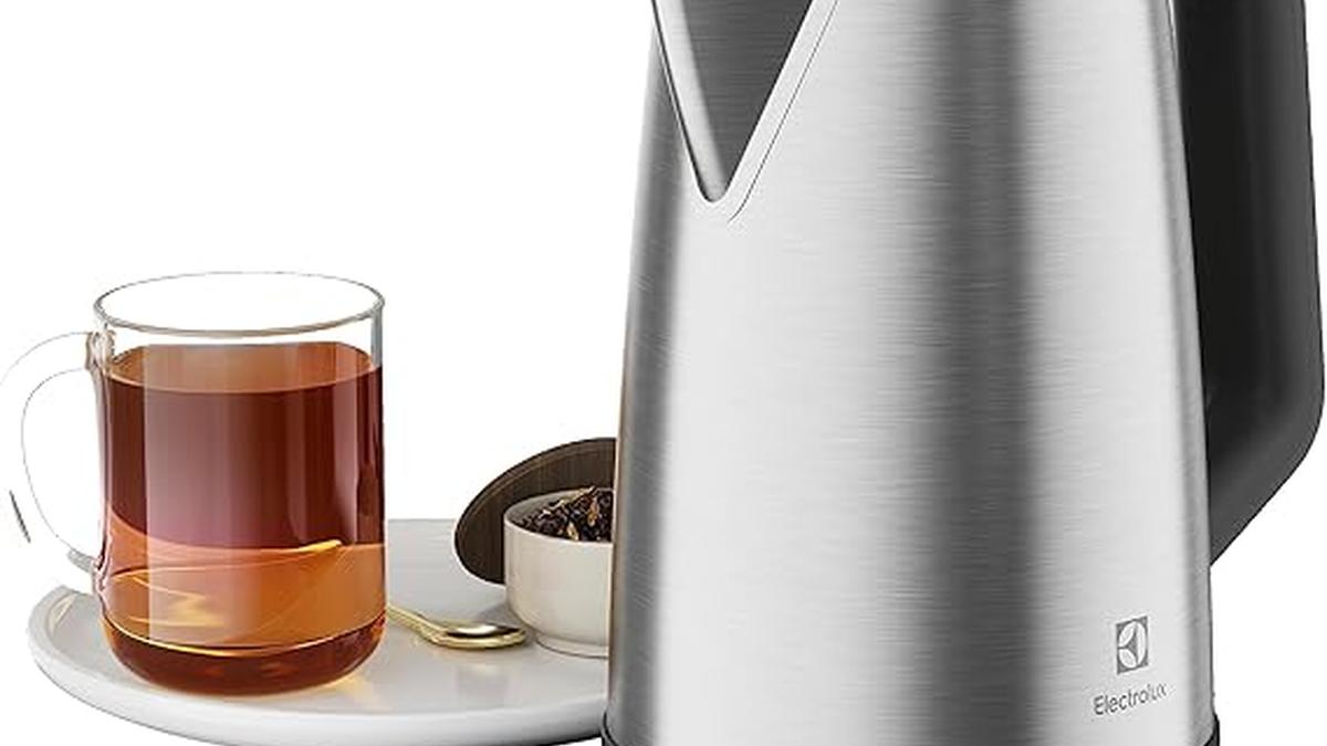 Bollitore Elettrico Electrolux Create 5 1,7L Acciaio Inox Funzione Turbo Mantenimento Caldo Controllo Temperatura