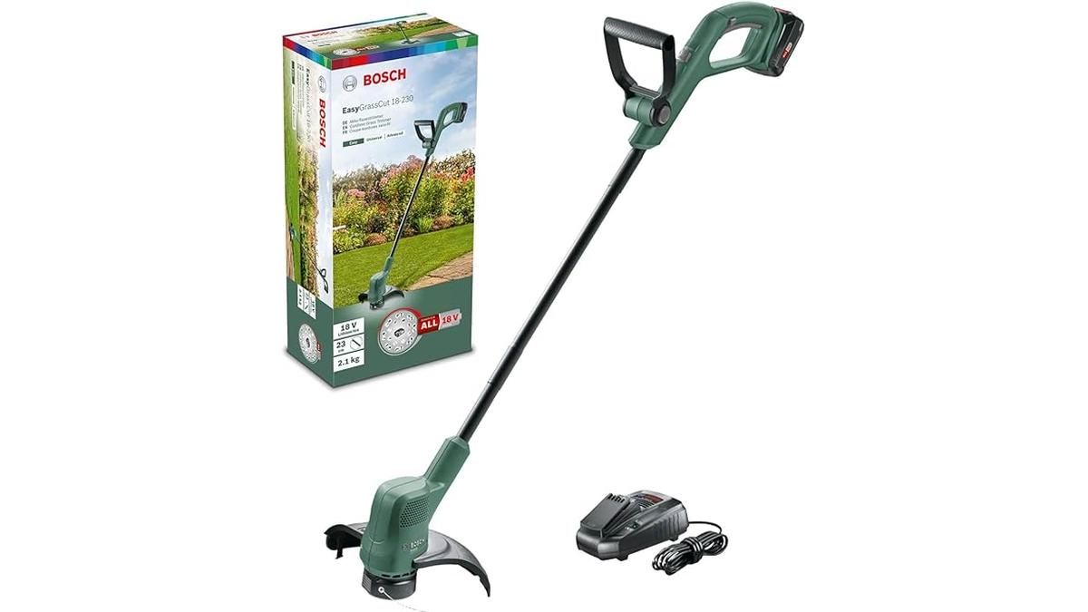 Bosch EasyGrassCut 18V Tagliabordi Batteria Verde Classico 23cm
