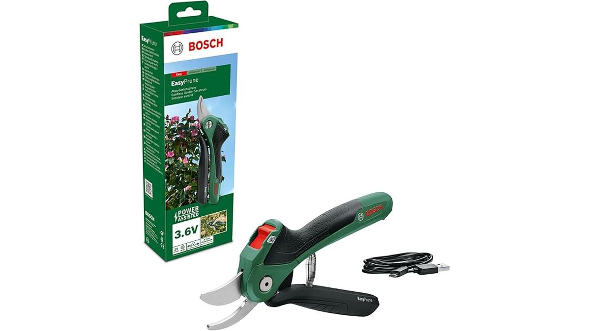 Bosch EasyPrune Forbici Potatura Batteria 3.6V Ricaricabili