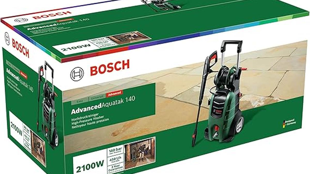 Bosch Idropulitrice Pressione 2100W Verde 41×37.5×81.5cm
